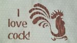 I Love Rooster (image for) I Love Rooster
